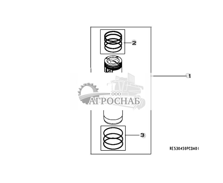 9901 Комплект, гильза поршня - ST23164 341.jpg